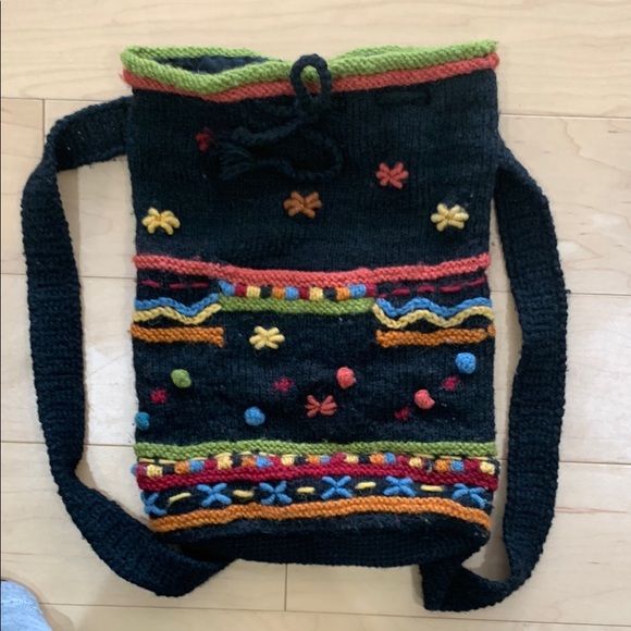 Newari back pack or over the shoulder bag
Handcrafted in Nepal - Picture 1 of 4